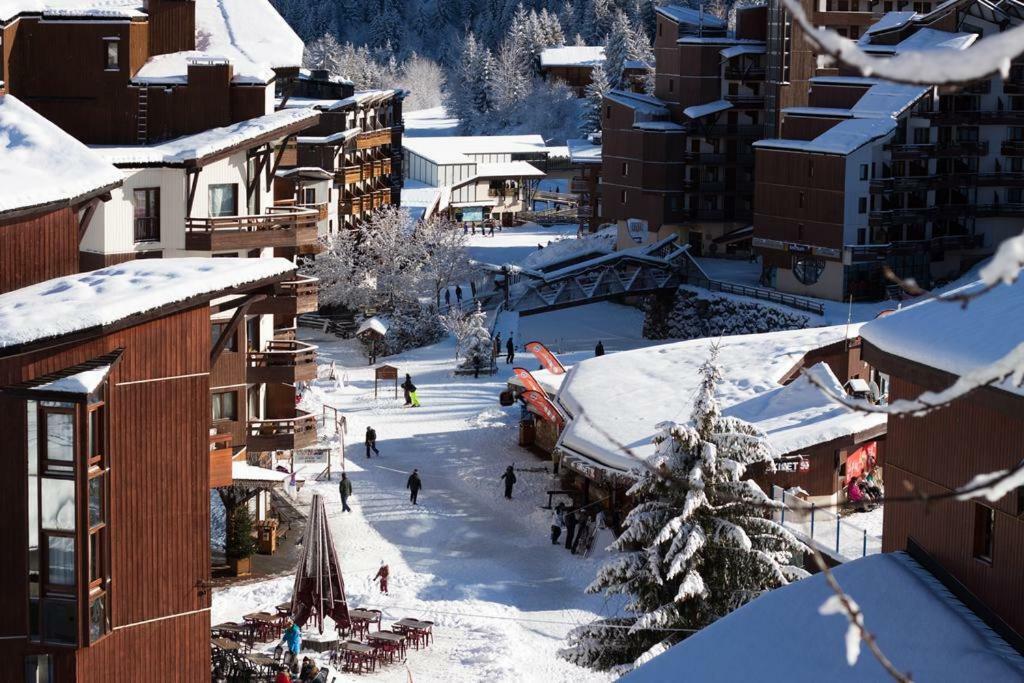 Appartement La Tania 2 Pieces Garage Dans Chalet Pied Pistes 외부 사진